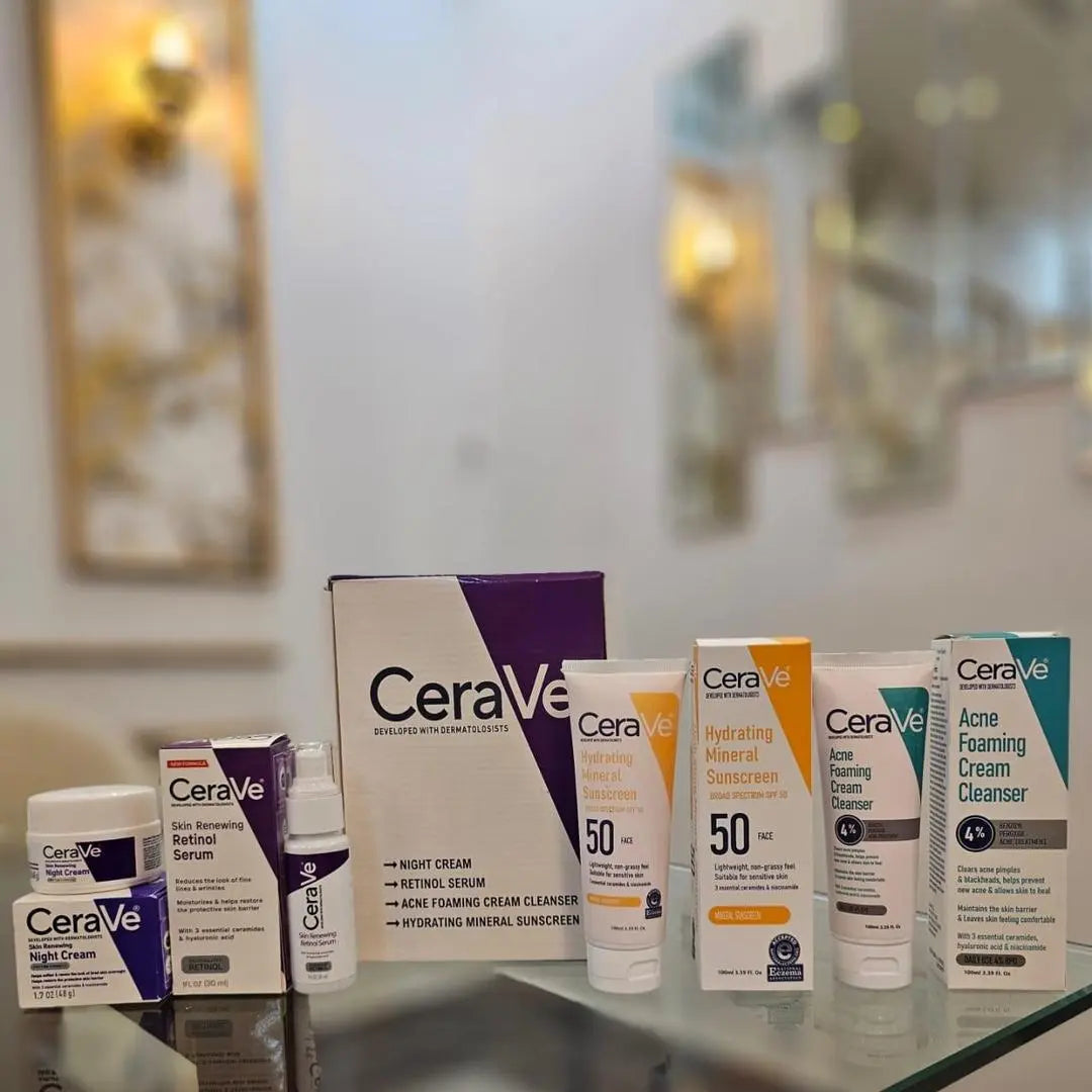 CeraVe 4-Piece Hydrating Facial Kit (Acne-Prone Skin) BARTER BAZAR