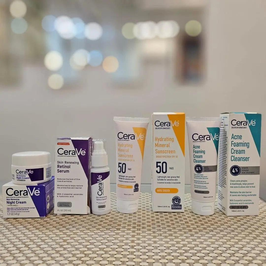 CeraVe 4-Piece Hydrating Facial Kit (Acne-Prone Skin) BARTER BAZAR