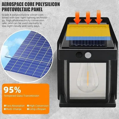 Solar-Powered Outdoor Security Lamp – Ultra-Bright BARTER BAZAR