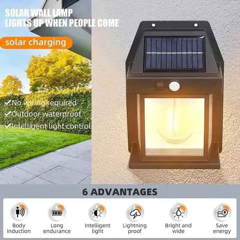 Solar-Powered Outdoor Security Lamp – Ultra-Bright BARTER BAZAR