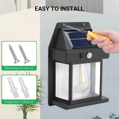 Solar-Powered Outdoor Security Lamp – Ultra-Bright BARTER BAZAR