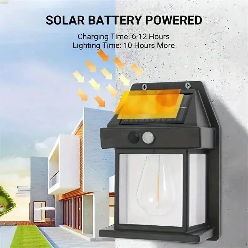 Solar-Powered Outdoor Security Lamp – Ultra-Bright BARTER BAZAR