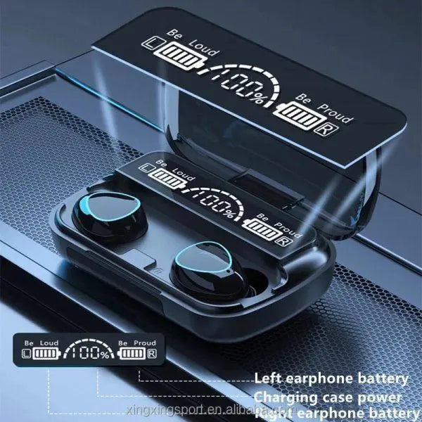 M10 Ultra-Smart Digital Display Earbuds 🔥 BARTER BAZAR