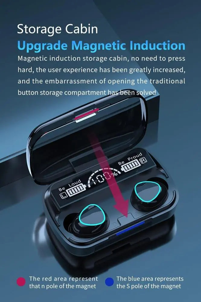 M10 Ultra-Smart Digital Display Earbuds 🔥 BARTER BAZAR