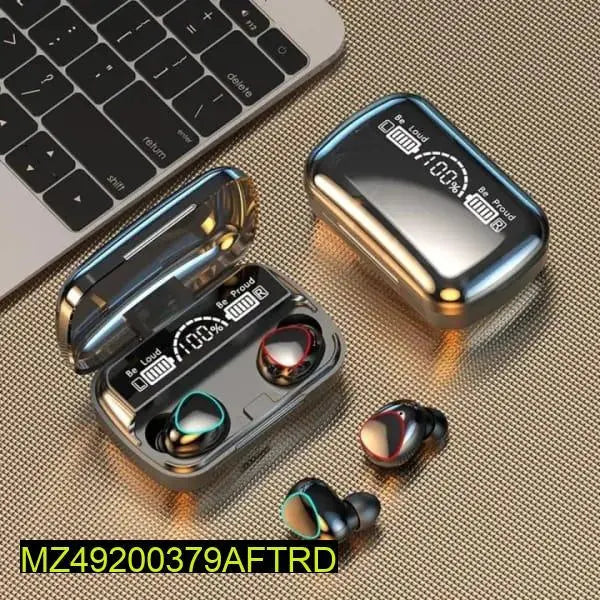 M10 Ultra-Smart Digital Display Earbuds 🔥 BARTER BAZAR