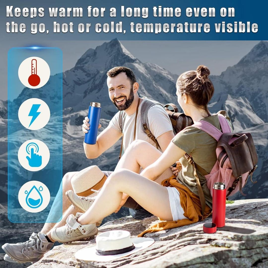Premium Temperature Water Bottle | 1 Pc High-Grade Stainless Steel BARTER BAZAR